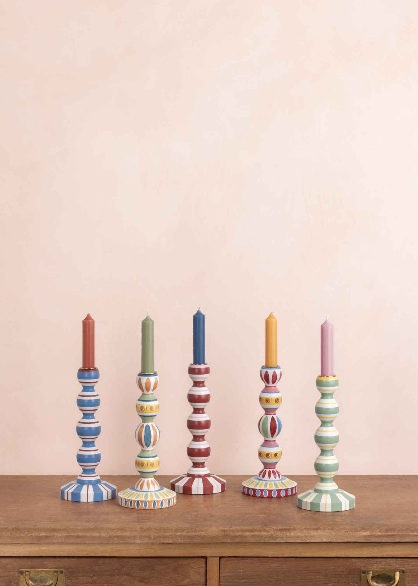 Bloomsbury Candlestick ~ Terracotta