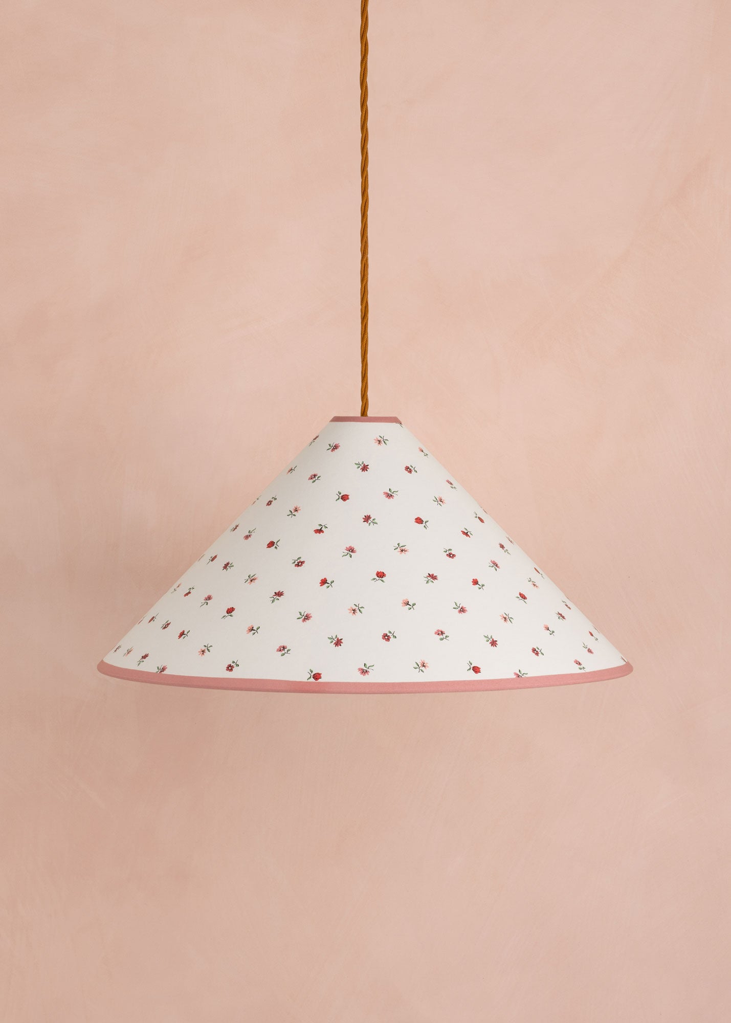 Petites Fleurs Parasol Lampshade ~ Berry