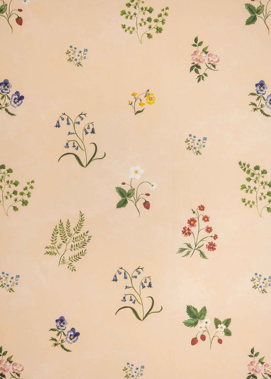 Herbarium Wallpaper ~ Wildflower